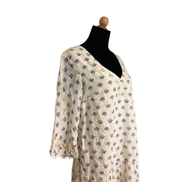 Anthropologie Meadow Rue Eyelet Tunic Dress For Women Size Small - Picture 7 of 15